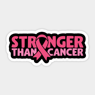 Stronger than cancer Sticker